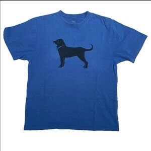 The Black Dog Martha's Vineyard 2013 Classic T Shirt in Cobalt Blue Large
